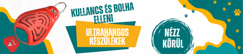 Ultrahangos kullancsriasztó készülék kutyáknak