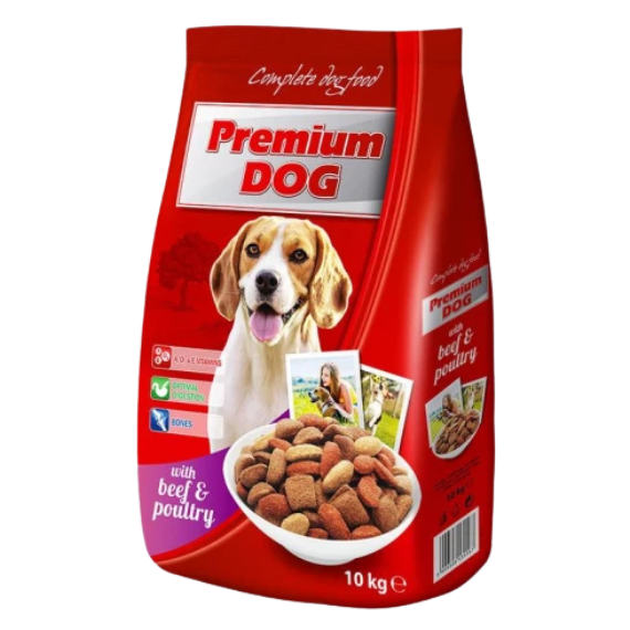 Premium Dog Száraz Új Szárnyas-Marha 10kg kutyatáp