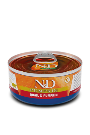N&D Cat fürj & sütőtök konzerv csomagolás